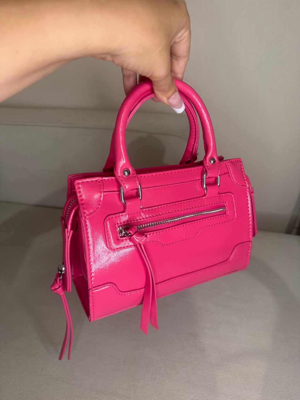 Sac rose fuschia