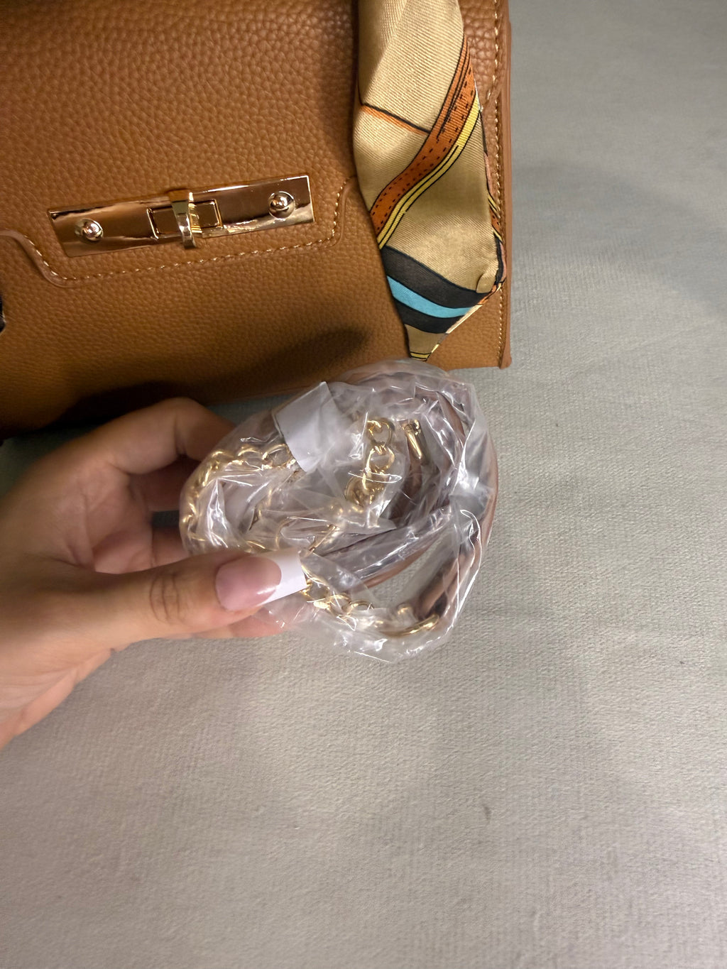 Sac à bandoulière camel