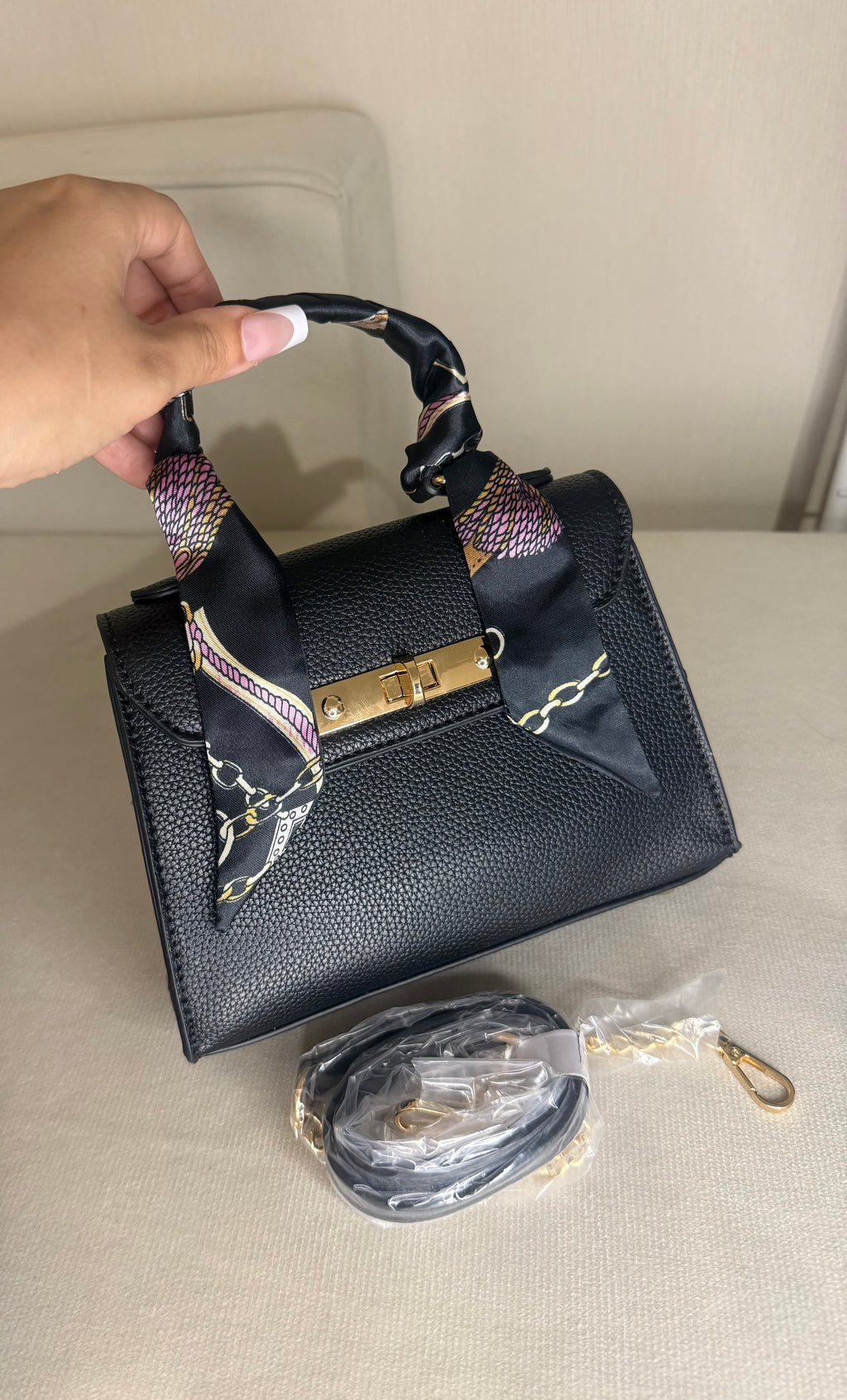 Sac à bandoulière noir