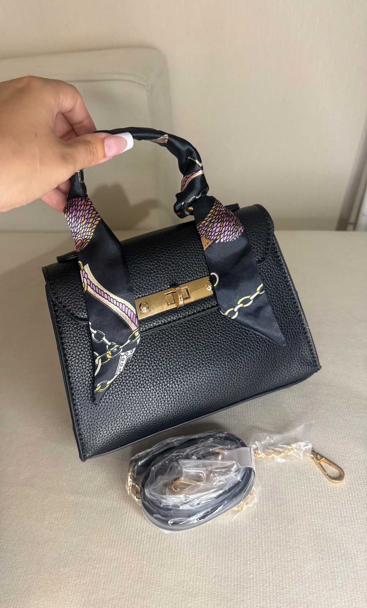 Sac à bandoulière noir